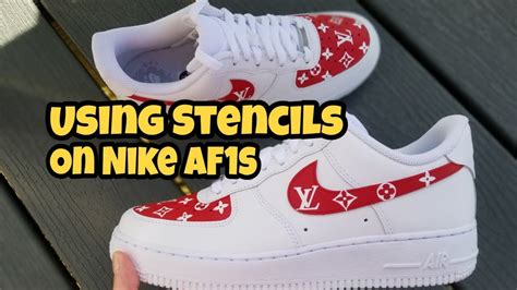 stencils for painting shoes